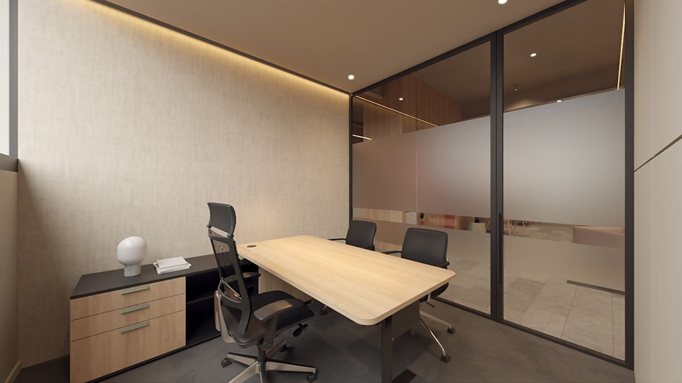 Private office — artist's impression